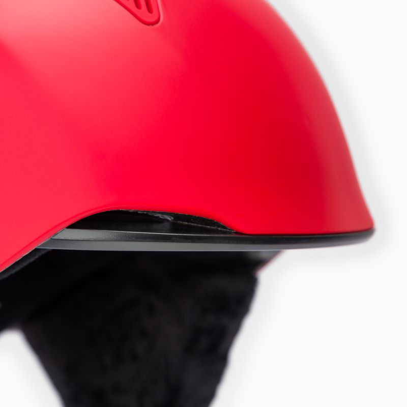 Casco da sci Alpina Grand rosso opaco 6