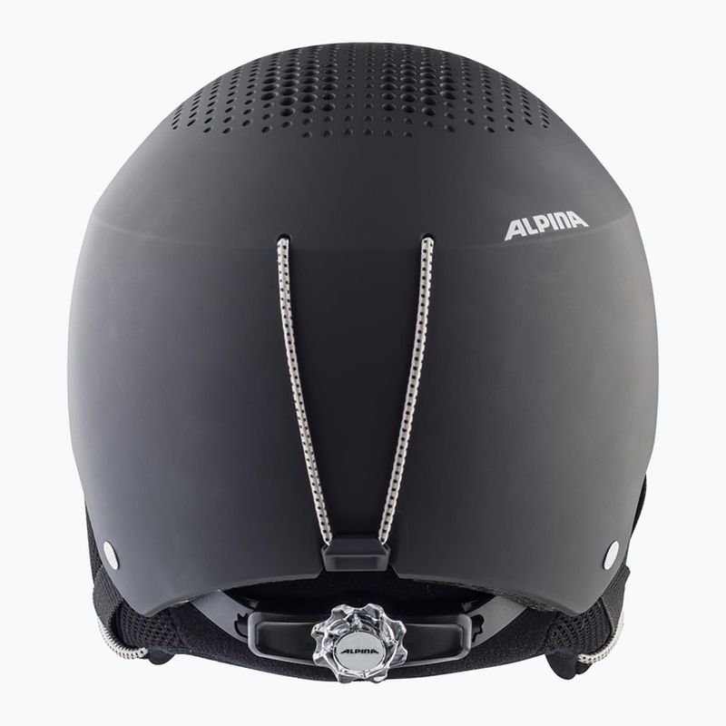 Casco da sci Alpina per bambini Zupo nero opaco 12