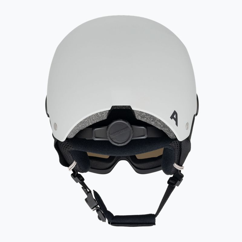 Casco da sci Alpina Arber Visor Q Lite grigio opaco 3