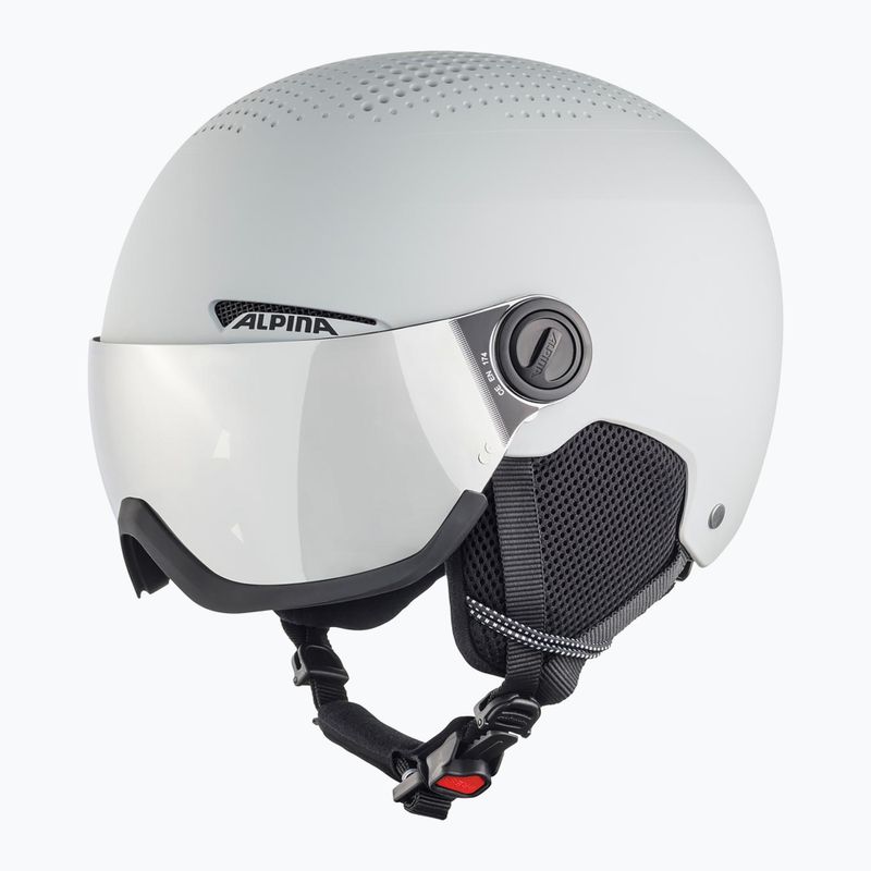 Casco da sci Alpina Arber Visor Q Lite grigio opaco 6