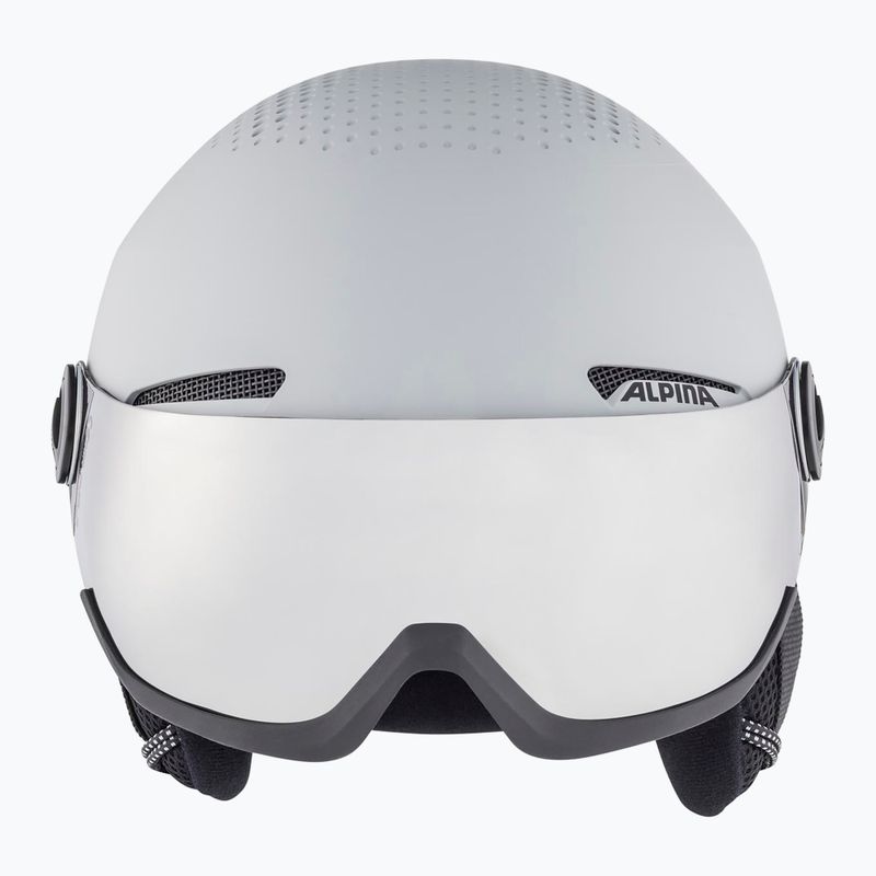 Casco da sci Alpina Arber Visor Q Lite grigio opaco 7