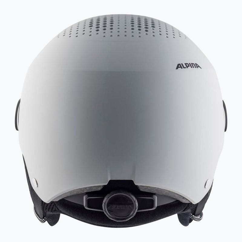 Casco da sci Alpina Arber Visor Q Lite grigio opaco 8