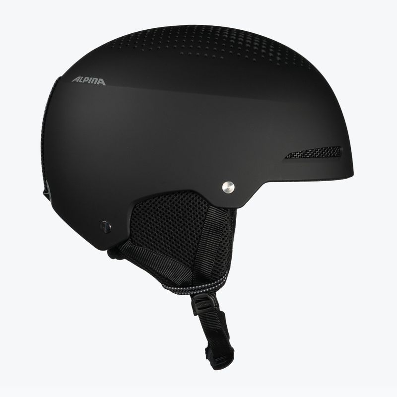 Casco da sci Alpina per bambini Zupo nero opaco 4