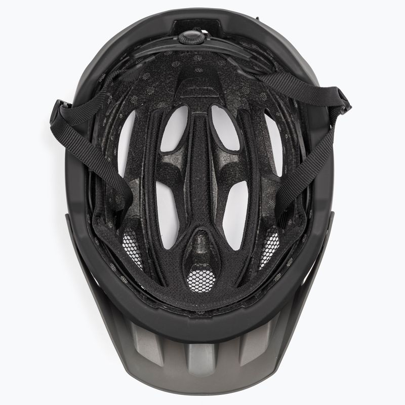 Casco da bici Alpina Carapax 2.0 caffè/grigio opaco 5