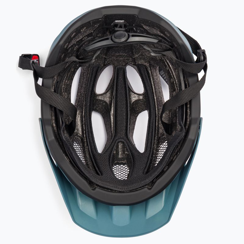 Casco da bici Alpina Carapax 2.0 dirt blu opaco 5