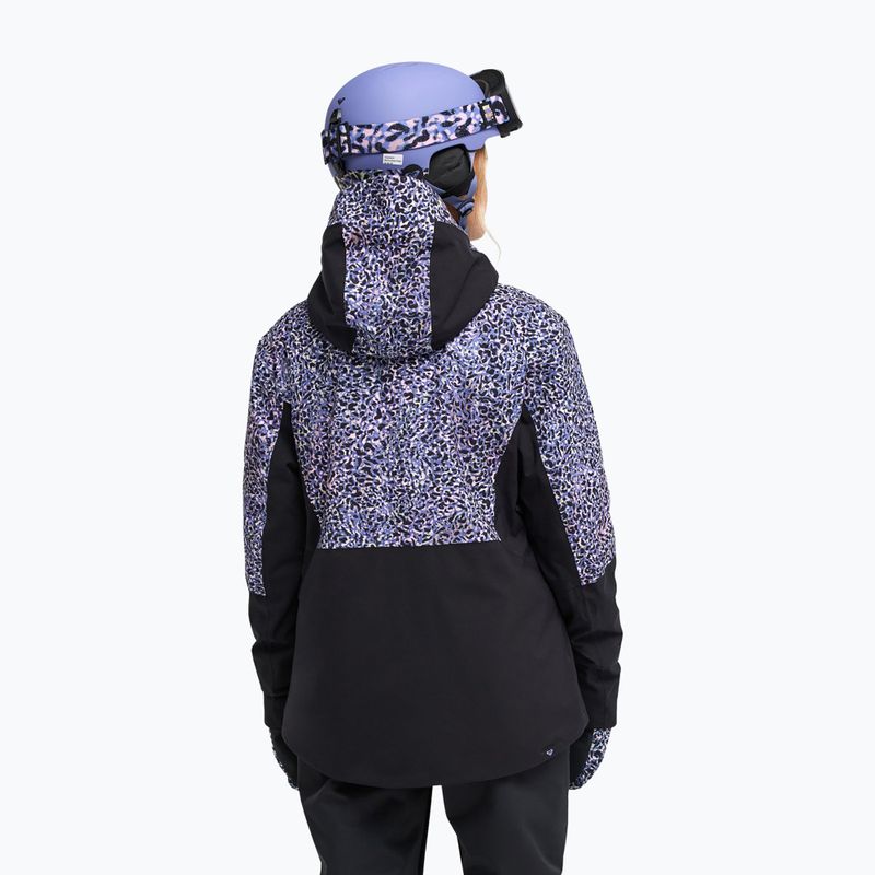 Giacca da snowboard da donna ROXY 20K Ice Haven twilight purple wildin out 3