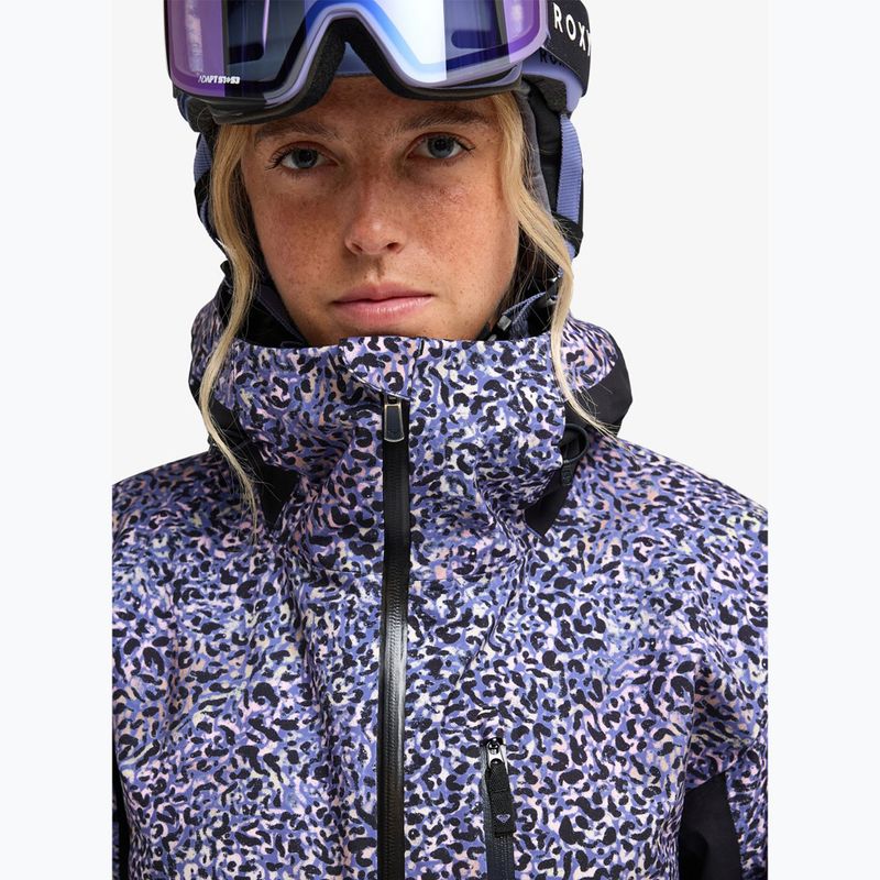 Giacca da snowboard da donna ROXY 20K Ice Haven twilight purple wildin out 10