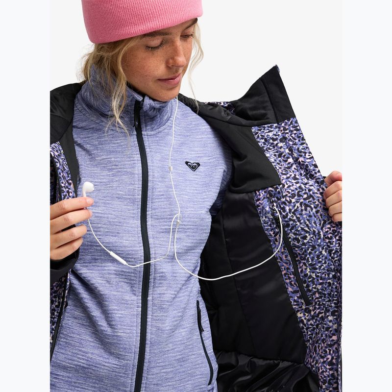 Giacca da snowboard da donna ROXY 20K Ice Haven twilight purple wildin out 12