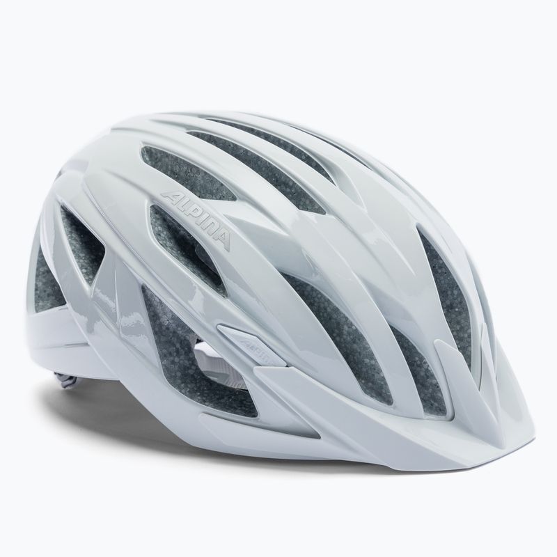 Casco da bici Alpina Parana bianco lucido