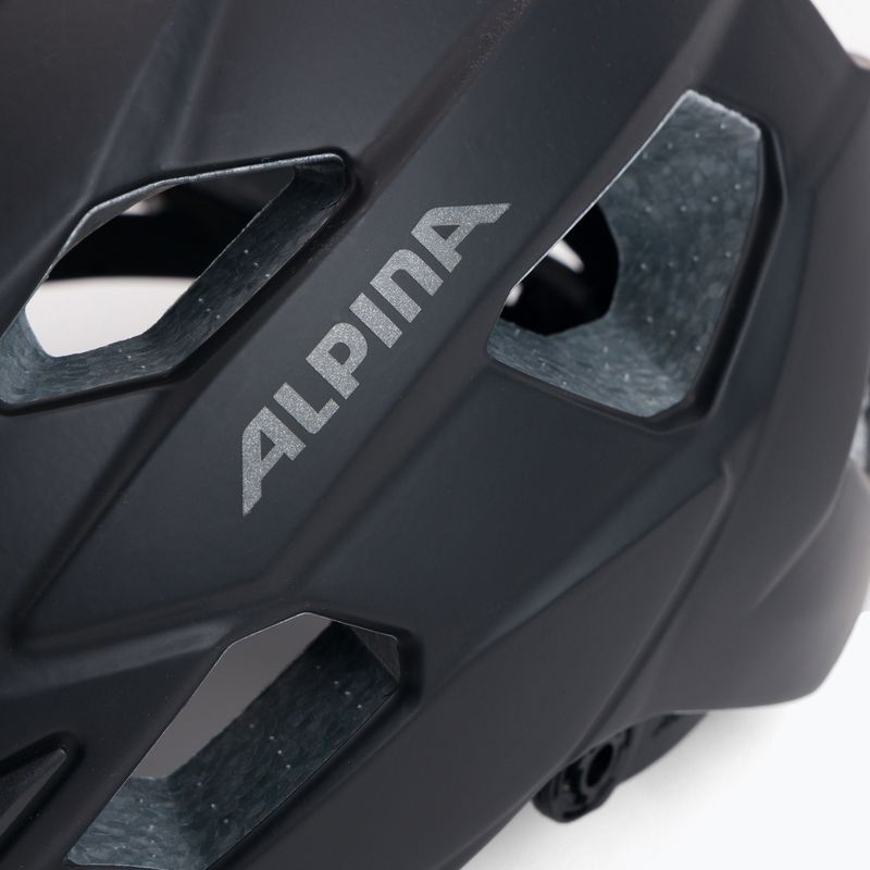 Casco da bici Alpina Anzana nero opaco 5