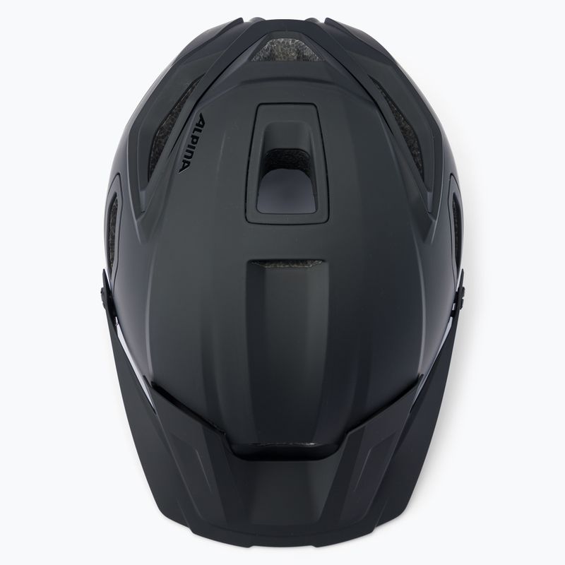 Casco da bici Alpina Comox nero opaco 6