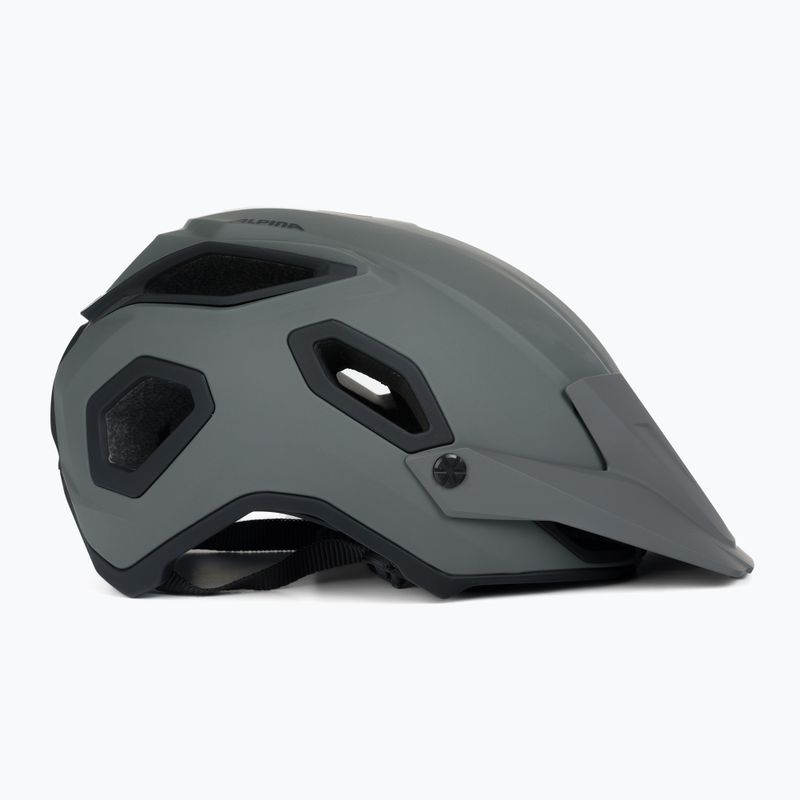 Casco da bici Alpina Comox caffè/grigio opaco 3