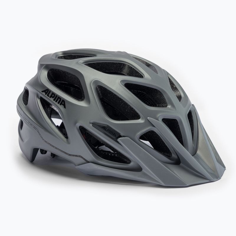 Casco da bici Alpina Mythos 3.0 L.E. argento scuro opaco