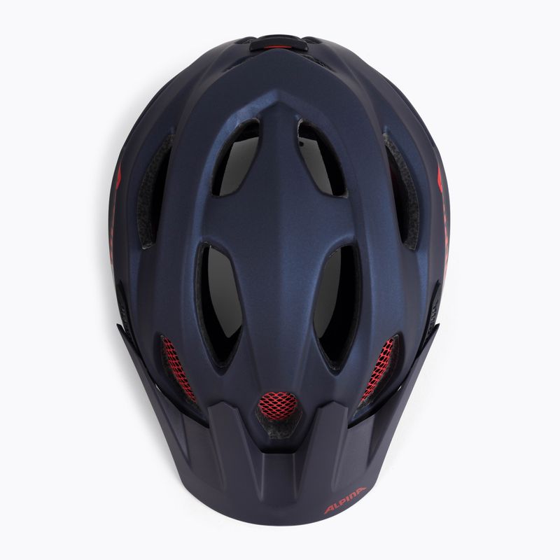 Casco da bici per bambini Alpina Carapax indigo matte 6