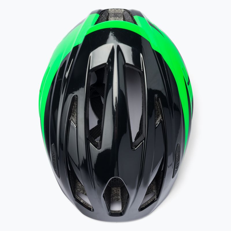 Casco da bici Alpina Pico per bambini nero/verde lucido 6