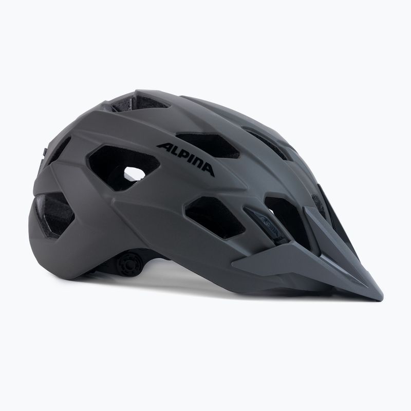 Casco da bici Alpina Anzana caffè/grigio opaco 4