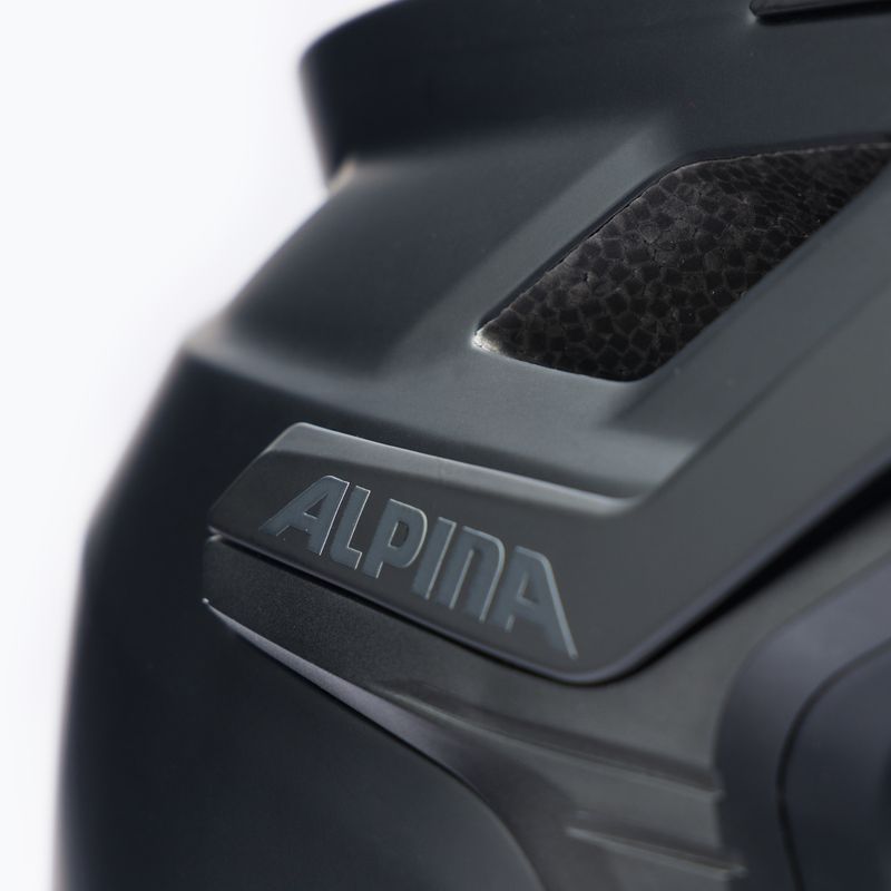 Casco da bici Alpina Roca nero opaco 7