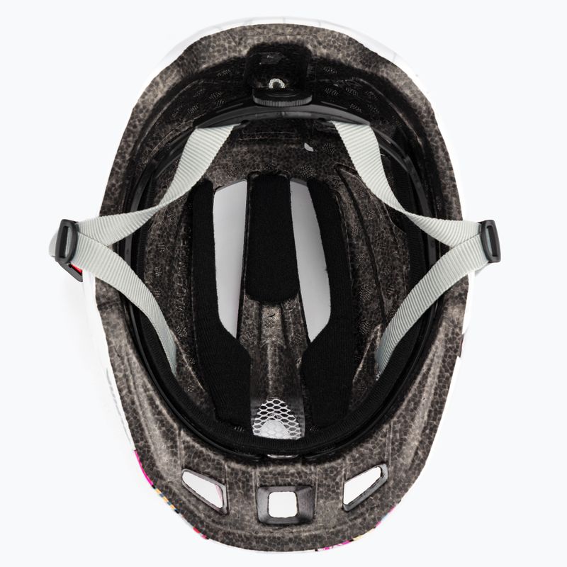 Casco da bici per bambini Alpina Pico bianco perla/fiore lucido 5