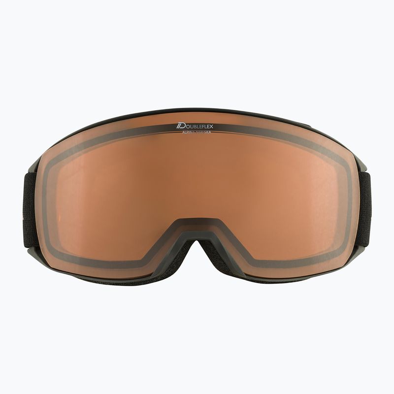 Occhiali da sci Alpina Nakiska nero/rosa opaco/arancio 7