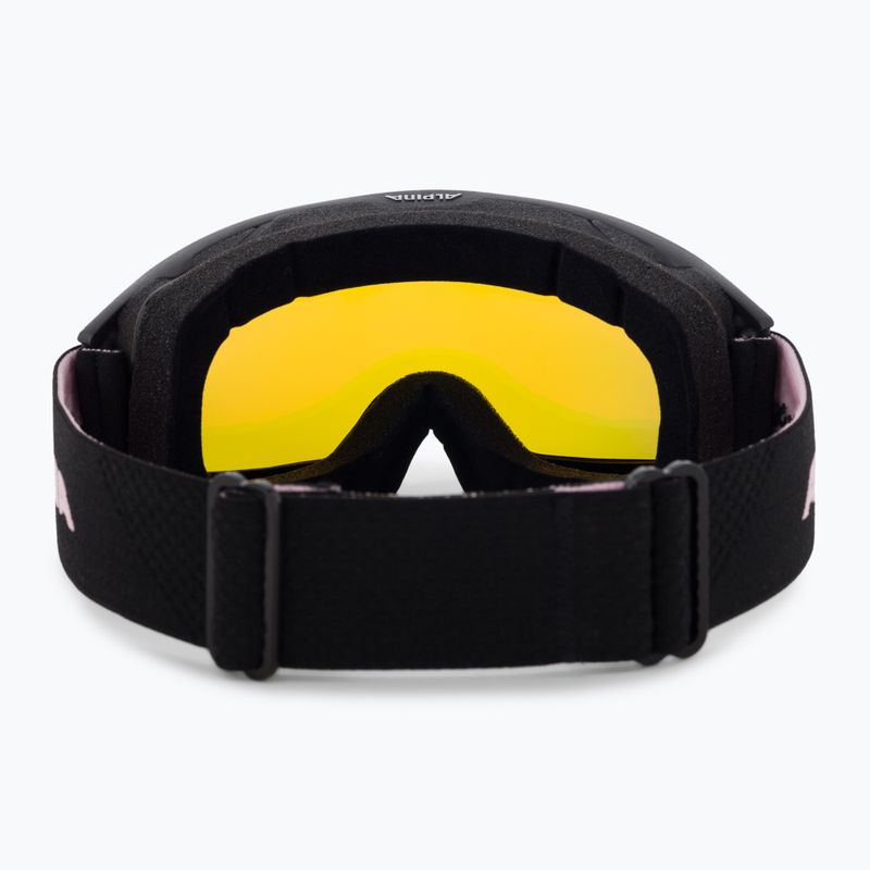 Occhiali da sci Alpina Nakiska Q-Lite nero/rosa opaco/rosa 3