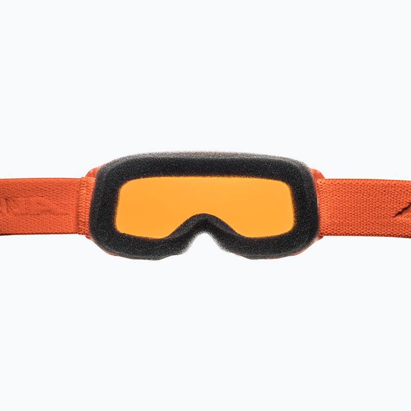 Occhiali da sci Alpina Piney zucca opaca/arancio per bambini 8