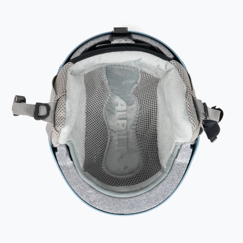 Casco da sci Alpina per bambini Zupo skyblue opaco 5