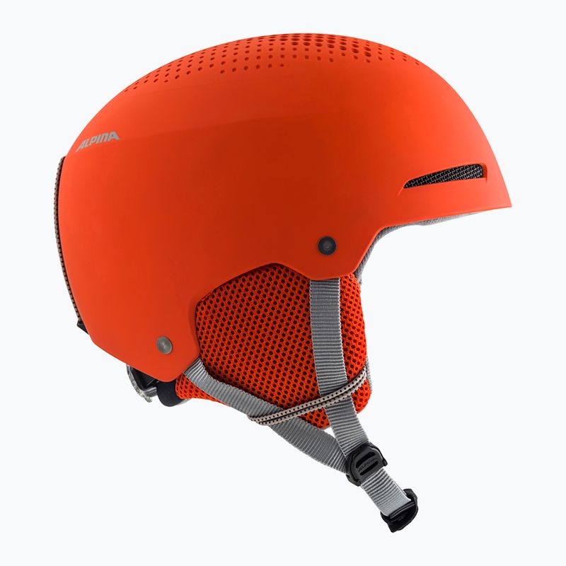 Casco da sci per bambini Alpina Zupo zucca/arancio opaco 11