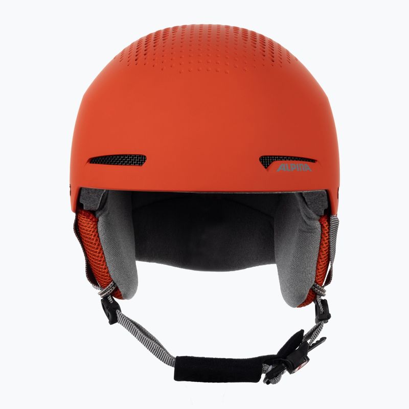 Casco da sci per bambini Alpina Zupo zucca/arancio opaco 2