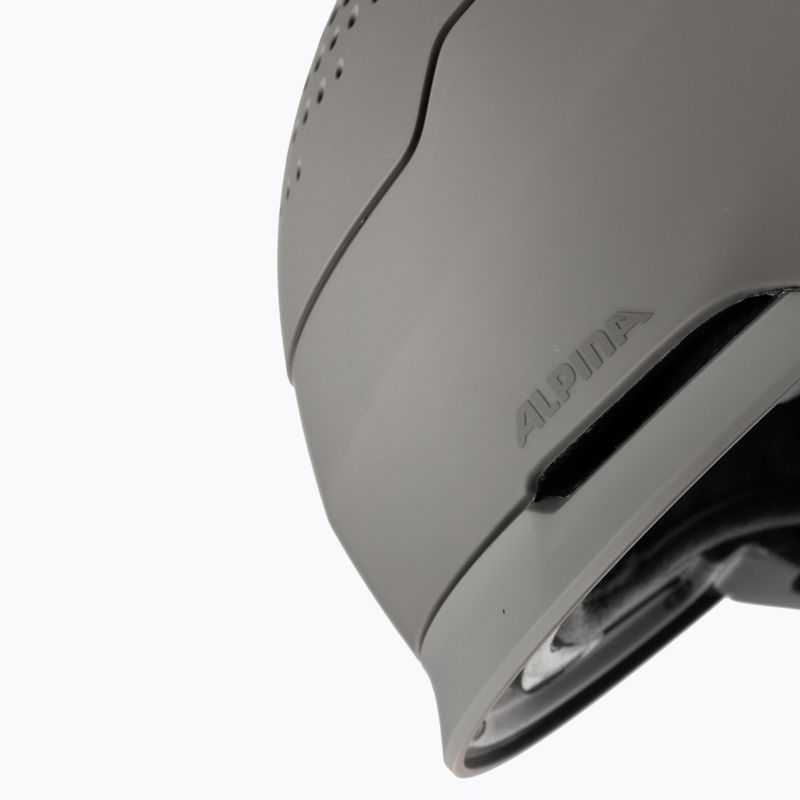 Casco da sci Alpina Gems moon/grigio opaco 6
