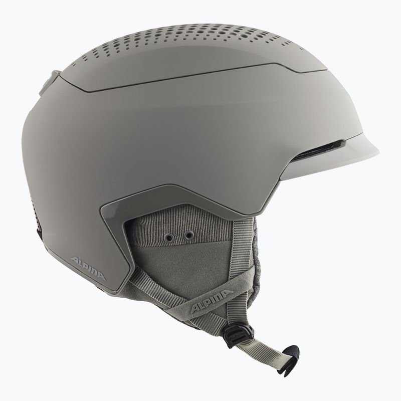 Casco da sci Alpina Gems moon/grigio opaco 11