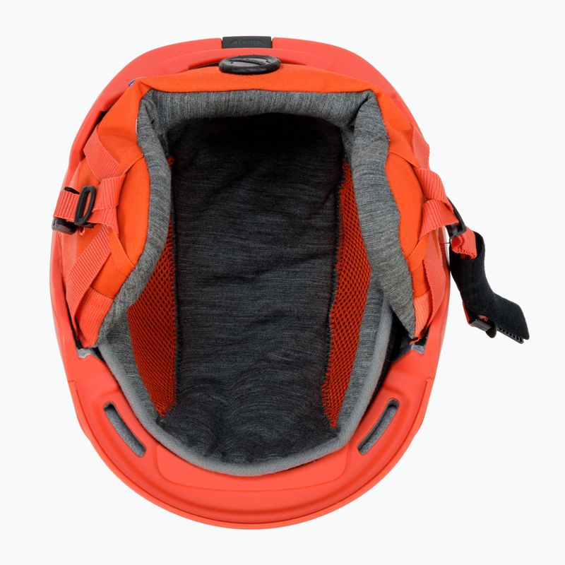 Casco da sci Alpina Gems zucca/arancio opaco 5