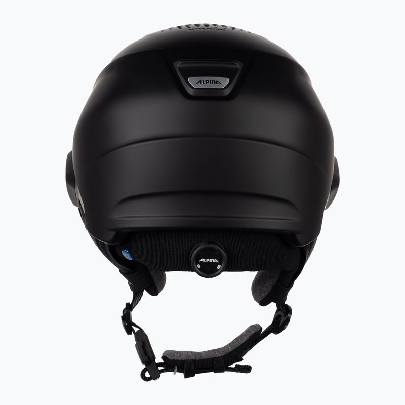 Casco da sci Alpina Alto V nero opaco 3