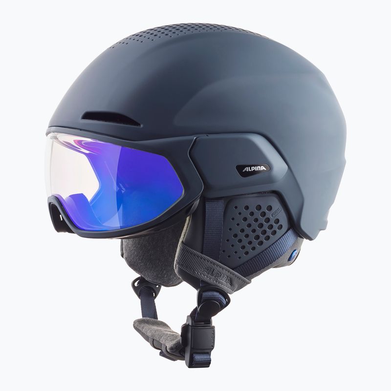 Casco da sci Alpina Alto V ink matt 10