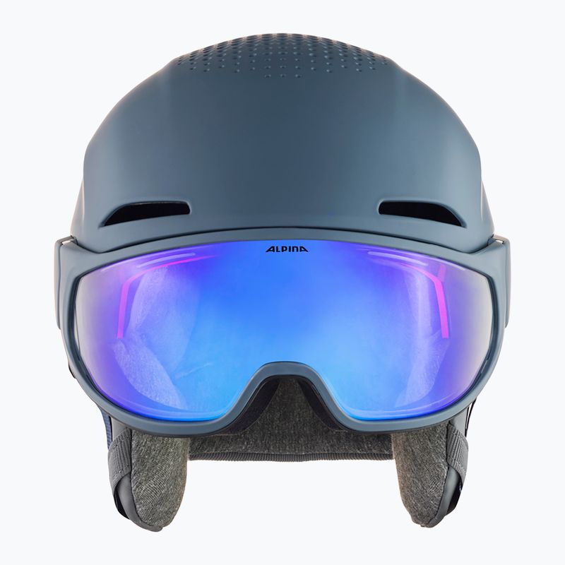 Casco da sci Alpina Alto V ink matt 12