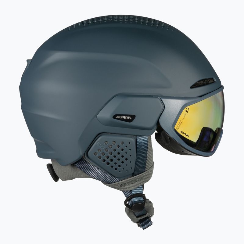 Casco da sci Alpina Alto V ink matt 4