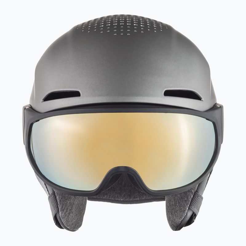Casco da sci Alpina Alto QV canna di fucile opaco 12