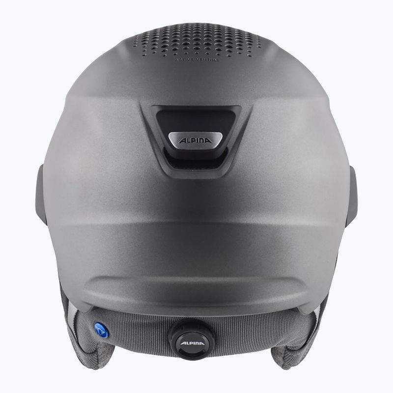 Casco da sci Alpina Alto QV canna di fucile opaco 13