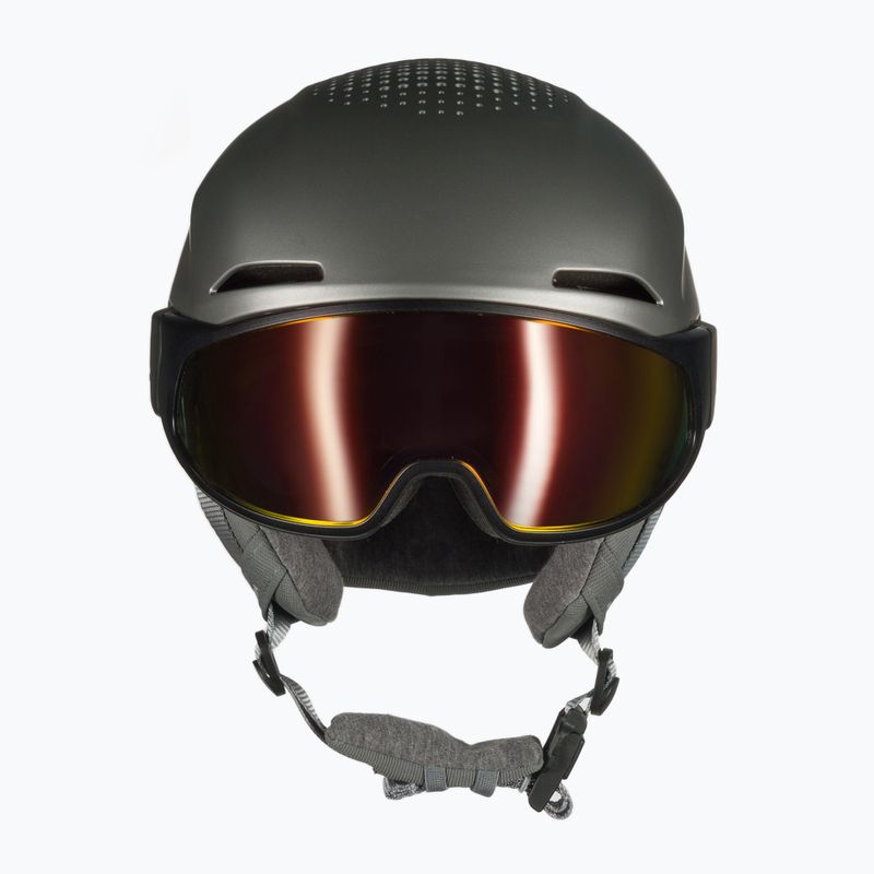 Casco da sci Alpina Alto QV canna di fucile opaco 2