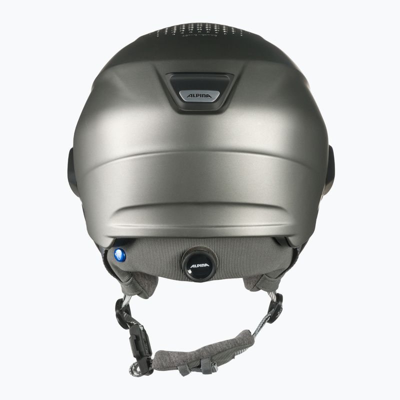 Casco da sci Alpina Alto QV canna di fucile opaco 3
