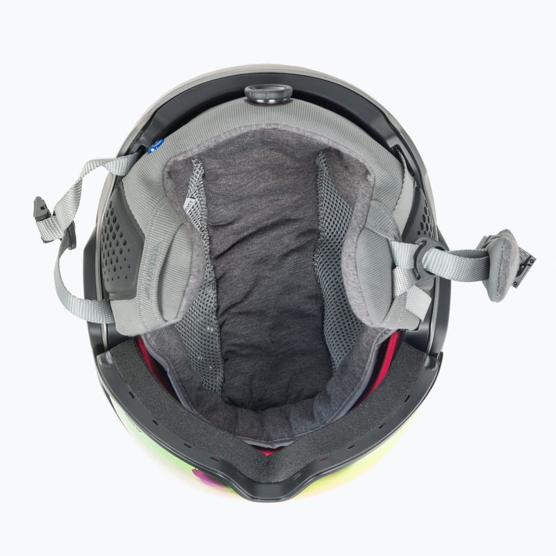 Casco da sci Alpina Alto QV canna di fucile opaco 5