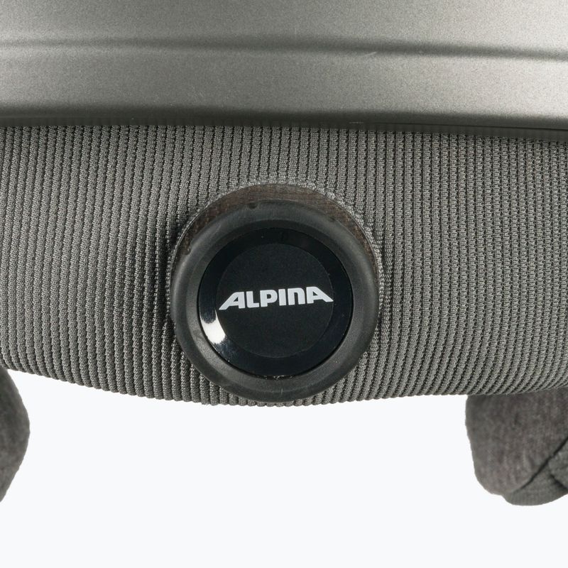 Casco da sci Alpina Alto QV canna di fucile opaco 6
