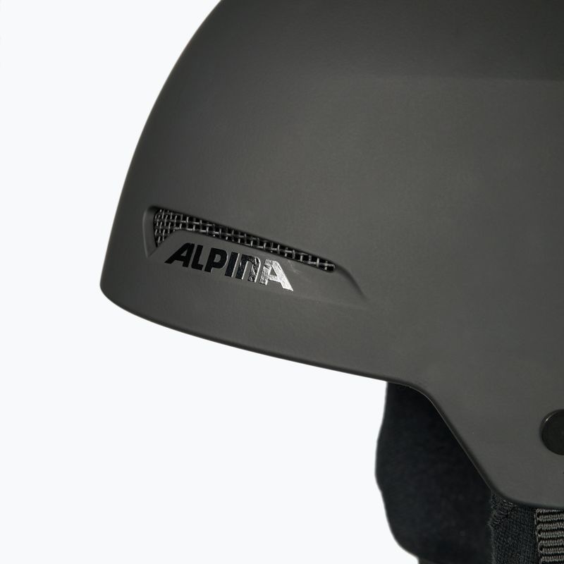 Casco da sci Alpina Arber nero opaco 7