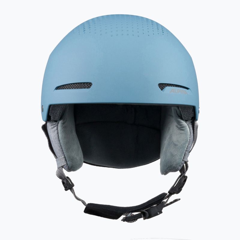 Casco da sci Alpina Arber azzurro opaco 2