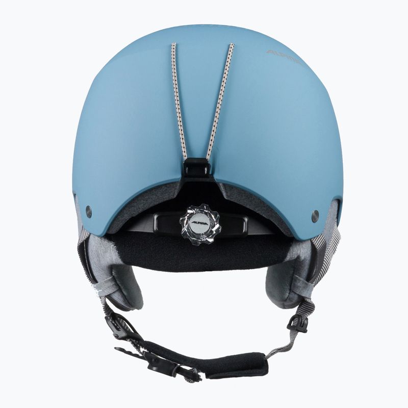 Casco da sci Alpina Arber azzurro opaco 3