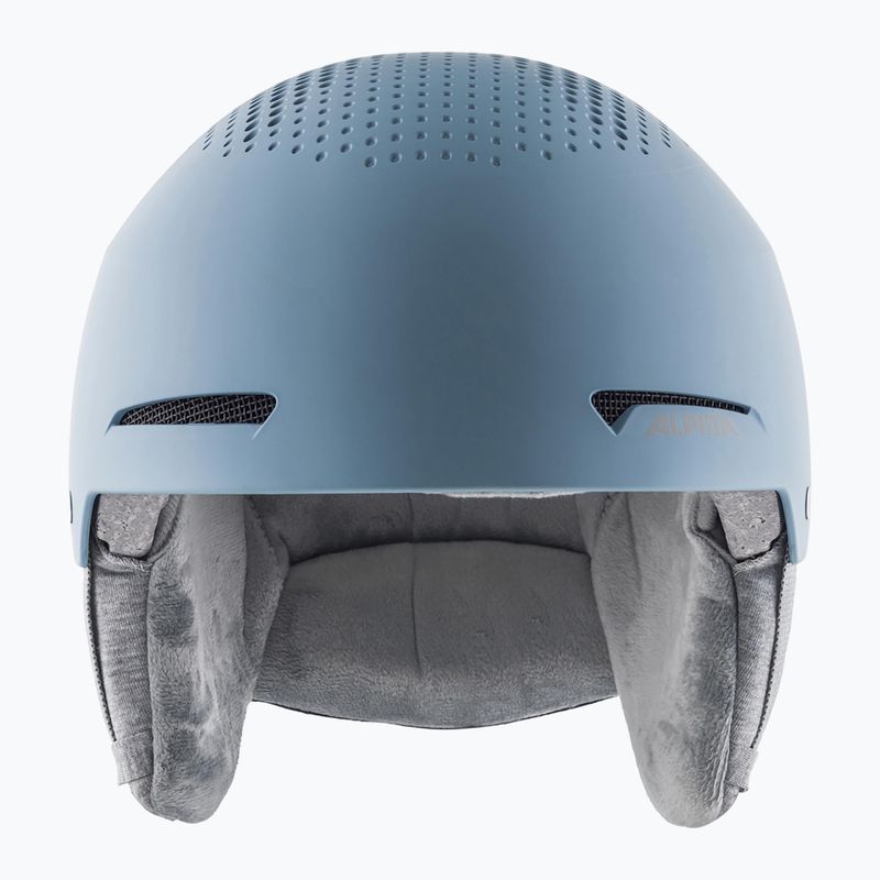 Casco da sci Alpina Arber azzurro opaco 9