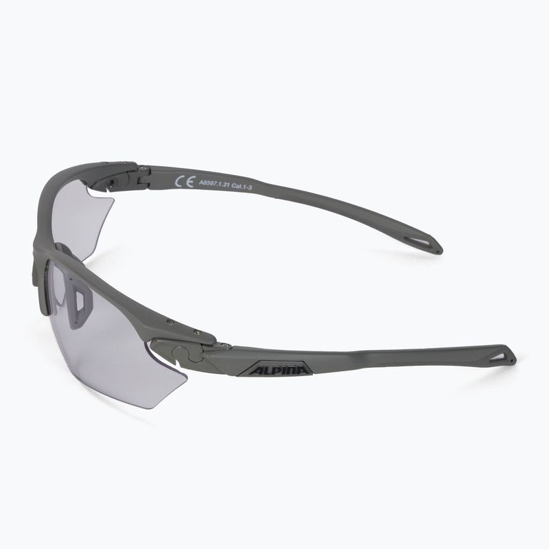 Occhiali da sole Alpina Twist Five Hr S V moon grey matt/nero 4