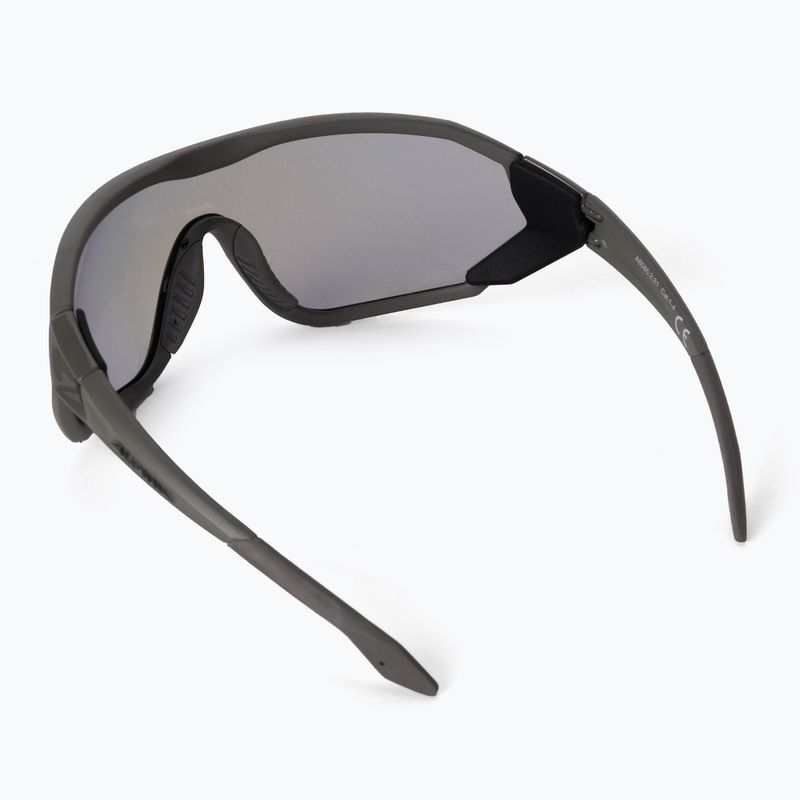 Occhiali da sole Alpina S-Way VM grigio luna opaco/blu specchiato 2