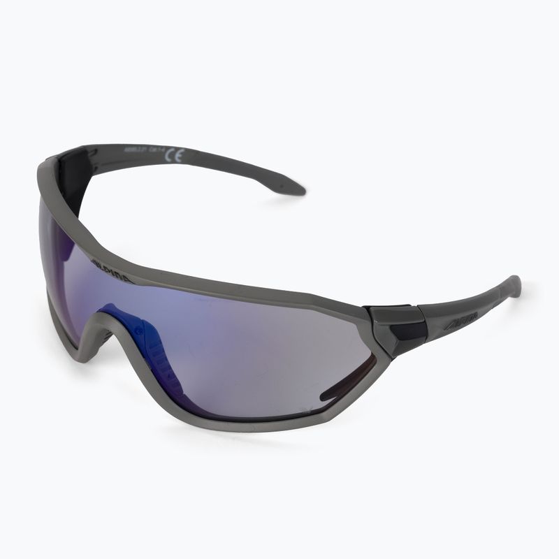 Occhiali da sole Alpina S-Way VM grigio luna opaco/blu specchiato 5