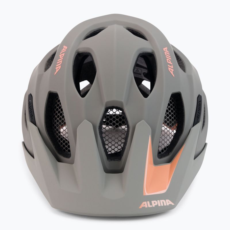 Casco da bici Alpina Carapax 2.0 grigio luna pesca opaco 2