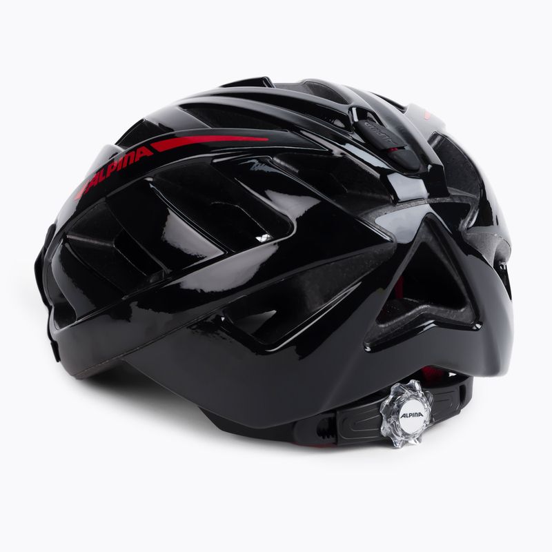 Casco da bici Alpina Panoma 2.0 nero/rosso lucido 4